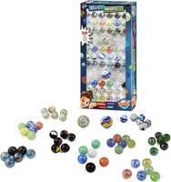 Buki billes - boîte à billes petit modèle avec 56 billes en verre-2