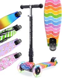 BOLDCUBE Big Trottinette 3 Roues - Unicorn Land