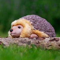 Tobar hérisson en peluche jouet câlin ami de la nature 50cm-2