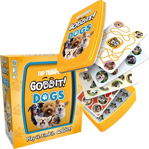 Winning Moves jeu de cartes chiens Top Trumps - jeu éducatif pour enfants