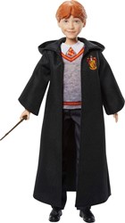 Poupée de mode Harry Potter Ron Weasley - Poupée jouet avec baguette
