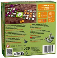 Haba jeu - jeu de bingo éducatif Animals around the world pour enfants-2