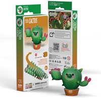 Eugy Puzzle 3D - Cactus - Jouet créatif écologique-2