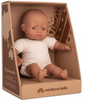 Miniland poupée éducative jouet fille latine 32cm vinyle coffret cadeau-2