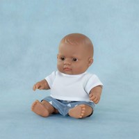 Miniland Poupée bébé jouet éducatif garçon latin 21cm-2