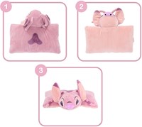 OttoSimon coussin peluche Angel Lilo et Stitch 2en1 45x28cm Disney-3