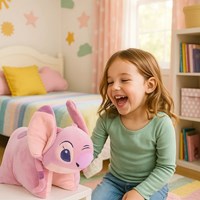 OttoSimon coussin peluche Angel Lilo et Stitch 2en1 45x28cm Disney-2