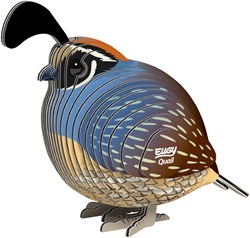 Eugy Puzzle 3D Caille - Puzzle Animal - Jouet Créatif
