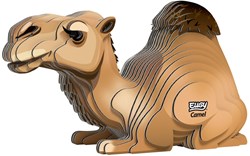 Eugy puzzle 3D chameau - kit créatif animal en carton