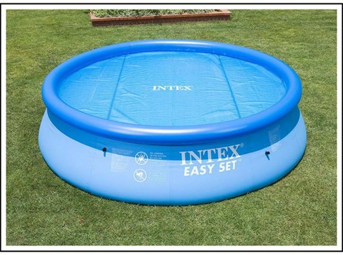 Intex bâche solaire pour piscine - couverture pour piscines Easy Set et Frame 16 ft