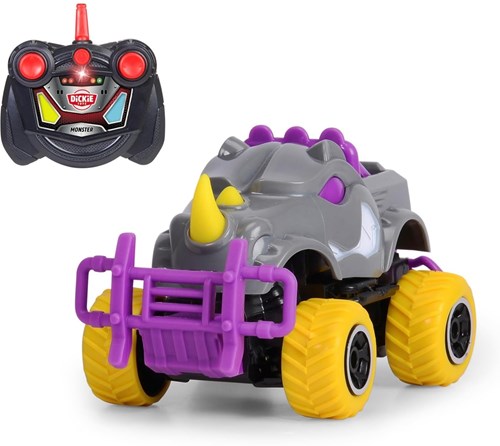 Dickie R/C Monster rhinocéros voiture télécommandée jouet pour enfants-3