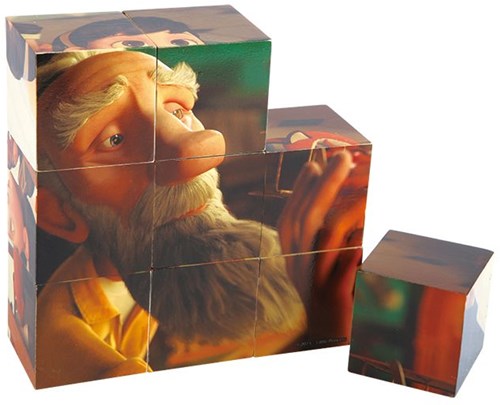 Hape puzzle cubes en bois Le Petit Prince - jouet 9 pièces-3