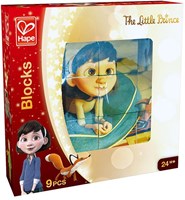 Hape puzzle cubes en bois Le Petit Prince - jouet 9 pièces-2