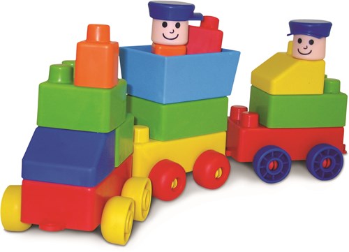 Edushape Mini Edu Train in bag - 30 pièces