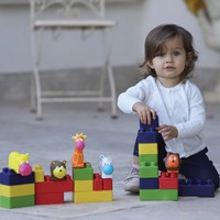 Edushape Mini Edu Animals Set 6 animaux + 22 blocs-3