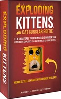 Exploding Kittens jeu de cartes Édition Cat Burglar avec figurine en mousse