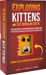 Exploding Kittens jeu de cartes Édition Cat Burglar avec figurine en mousse