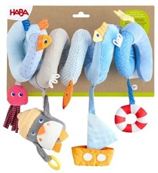 Haba mobile spirale pingouin jouet bébé mobile pour parc et lit