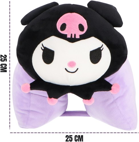 OttoSimon coussin peluche Hello Kitty Kuromi 2en1 45x28cm chambre enfant-2