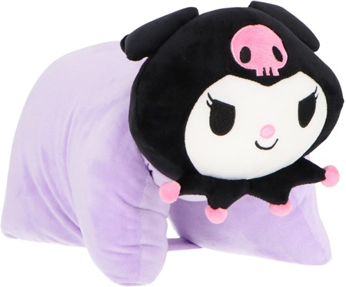 OttoSimon coussin peluche Hello Kitty Kuromi 2en1 45x28cm chambre enfant