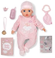 Poupée Baby Annabell 43cm interactive - poupée bébé réaliste jouet