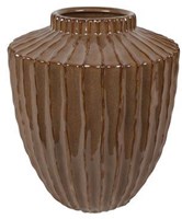 Countryfield vase décoration Duuk M marron plastique Ø27x32cm