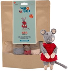 Het Muizenhuis kit crochet souris Julia - kit créatif DIY maison de poupée