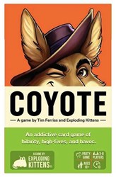 Exploding Kittens jeu de cartes Coyote - jeu familial - humour - 66 cartes