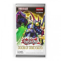 Asmodee Yu-Gi-Oh! Doom of Dimensions booster pack cartes à collectionner