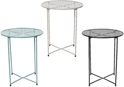 Bijzettafel binnen ijzer H48cm