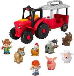 Mattel Little People tracteur de ferme avec animaux et musique