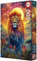 Educa puzzle lion majestueux 500 pièces puzzle adultes