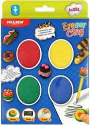 Kit créatif fabriquer ses gommes vert - set de pâte à modeler pour enfants