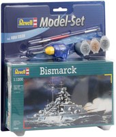 Revell maquette - Bismarck navire set de modèle plastique 1:1200-2