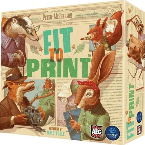 Jeu de société Asmodee Fit to Print - jeu de puzzle stratégique familial