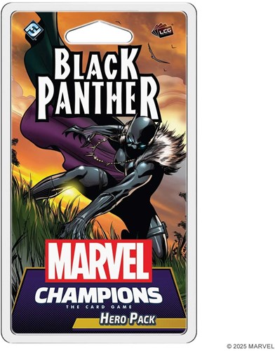 Fantasy Flight Games jeu de cartes Marvel Champions Panther Hero Pack Black Panther