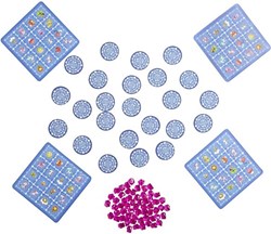 Haba jeu Licorne Étincelante Flonkerbingo jeu de bingo carton