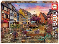 Educa puzzle Colmar 3000 pièces - Puzzle ville française