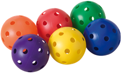 Spordas balles de jeu - set de 6 balles colorées pour enfants