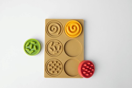 Mom's Care jouet sensoriel puzzle cercles éducatif et sûr-2