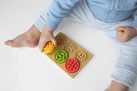 Mom's Care SENSORY TOYS Sensory Puzzles Wheels 5