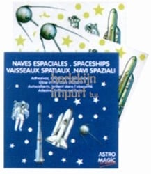 Harlequin Autocollants phosphorescents vaisseau spatial (10s)