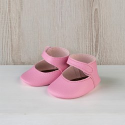 Asi vêtements de poupée chaussures 43-46cm accessoires poupée rose