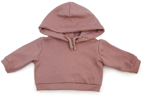 Asi vêtement poupée hoodie - tenue poupée rose et multicolore