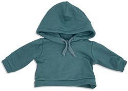 Asi vêtement poupée hoodie - tenue poupée old green multicolore