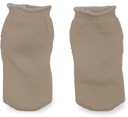 Asi vêtements de poupée chaussettes couleur sable - accessoire poupée polyester