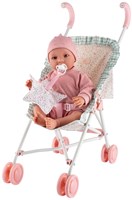 Asi poussette pour poupée grande avec sac - jouet poupée collection Cloe-2