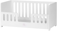 Asi lit de poupée en bois blanc - meuble pour poupée Little Así