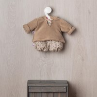 Asi vêtements de poupée - Body et veste polaire multicolore