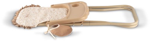 Chaise haute poupée Asi avec plateau et bavoir - Accessoire poupée collection Teresa-2